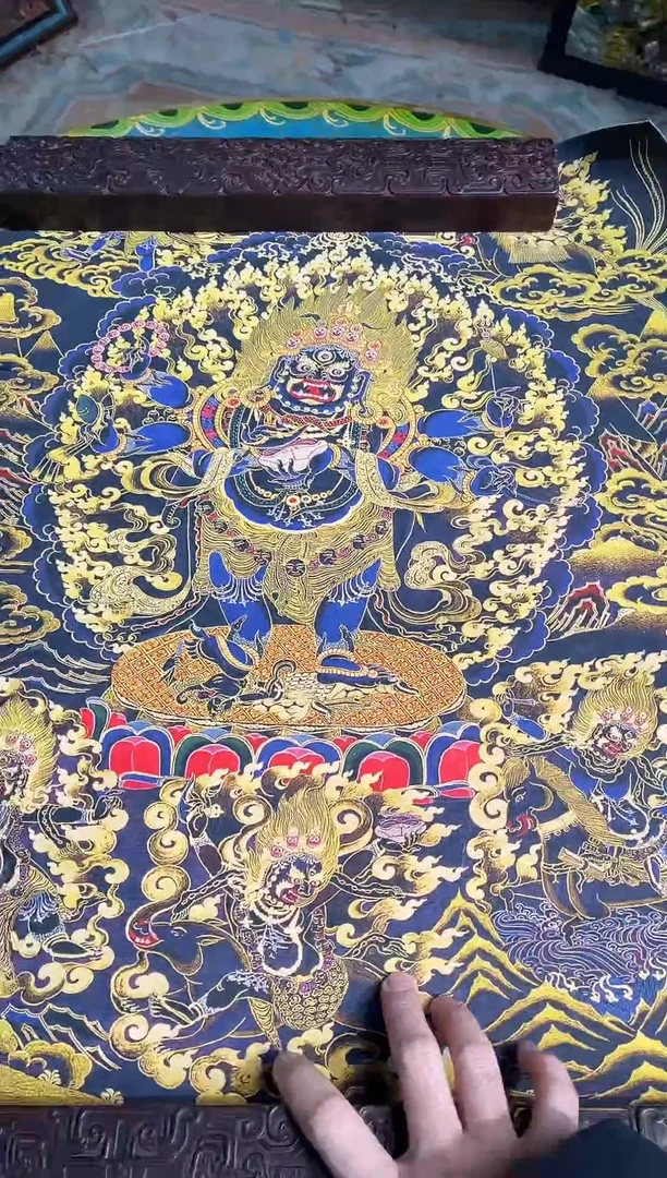 卷轴画天天的唐卡tk160