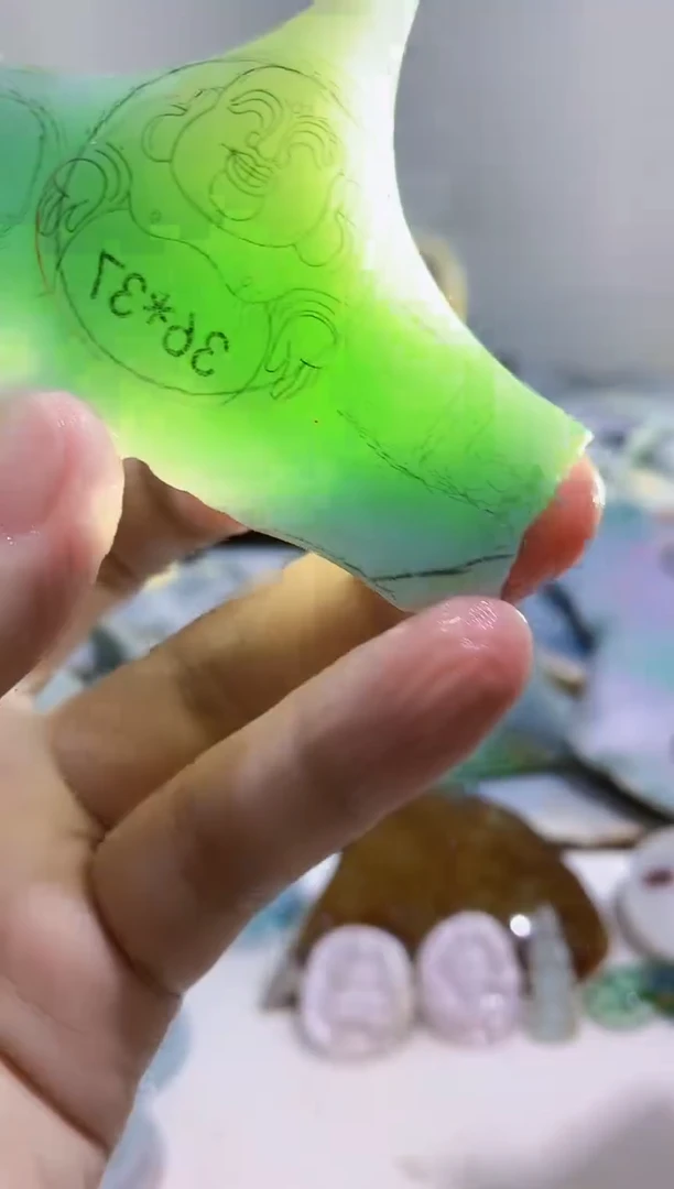 裸石翡翠0蒙0翡翠珠宝978