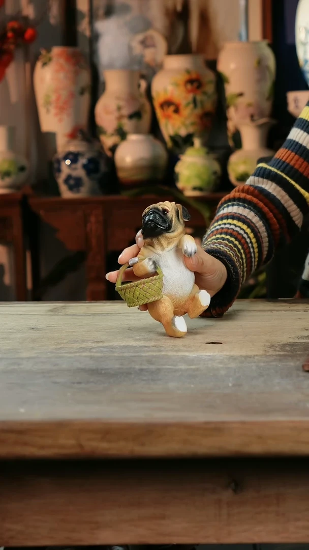 【闪购商品】瓷片景德镇纯手工釉下彩精品花瓶