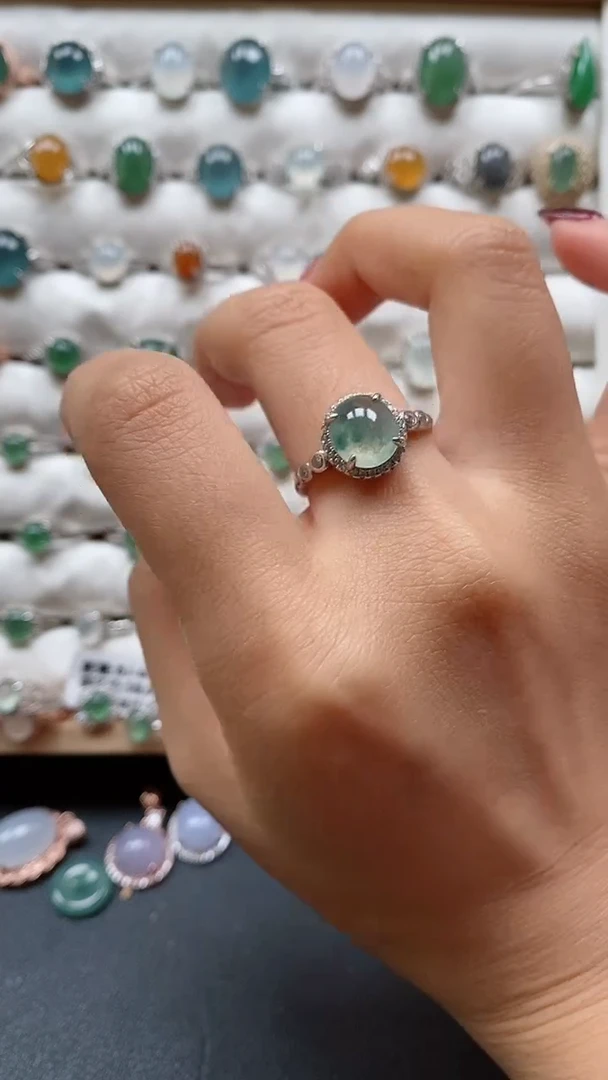 【闪购商品】翡翠戒指未镶嵌177777777