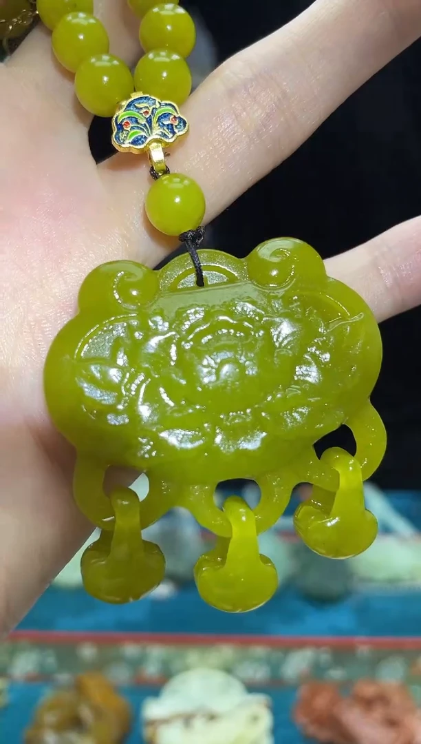 未镶嵌岫玉吊坠多样性发*货拍一发一