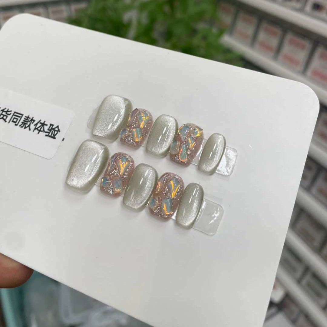 高货同款体验【威尼斯】平替好物纯手工穿戴甲（不含盒子果冻胶）