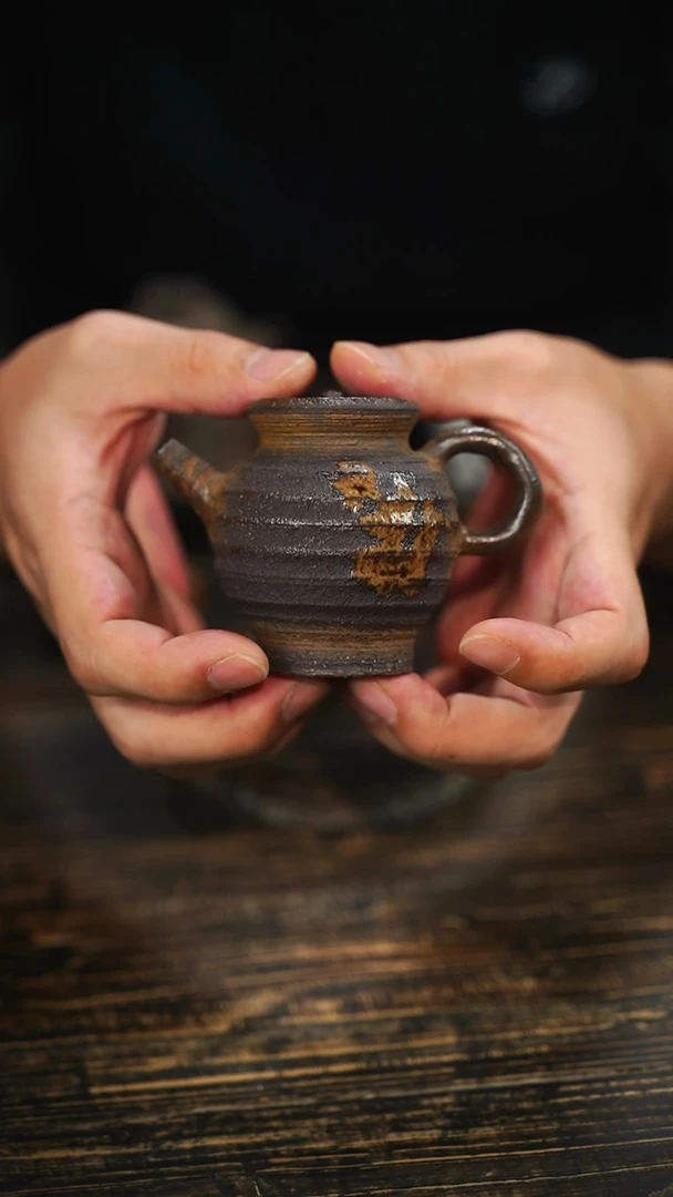 全手工制作 南蛮 正把壶  120cc