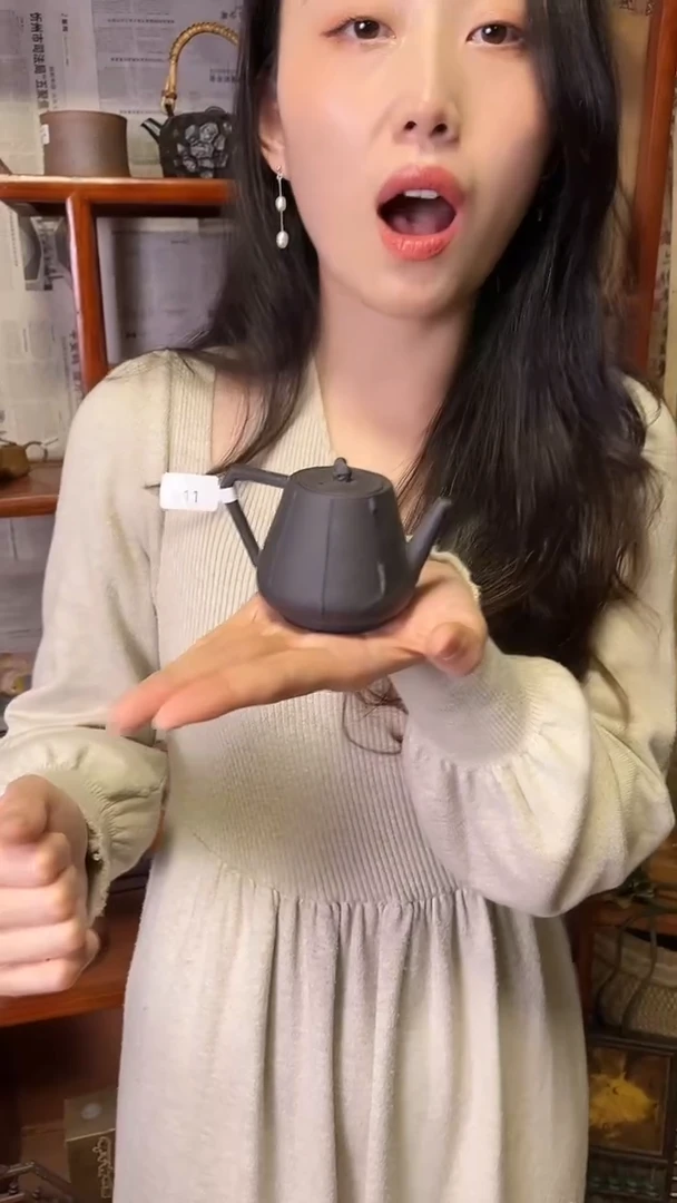 【闪购商品】K11磨砂感老岩泥茶壶