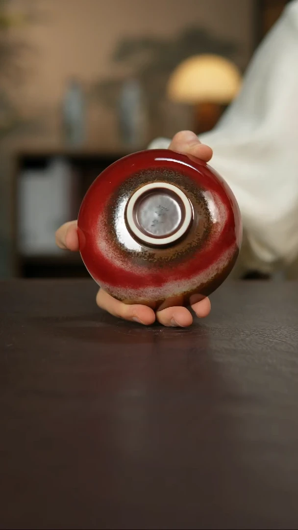 杯景德镇陶瓷杯碗柴烧瑕疵