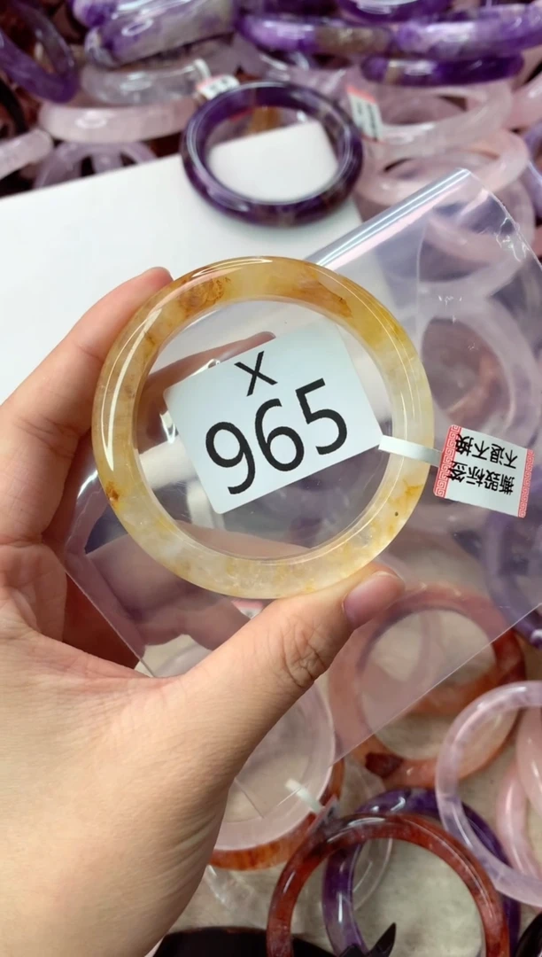未镶嵌手镯水晶X965-54