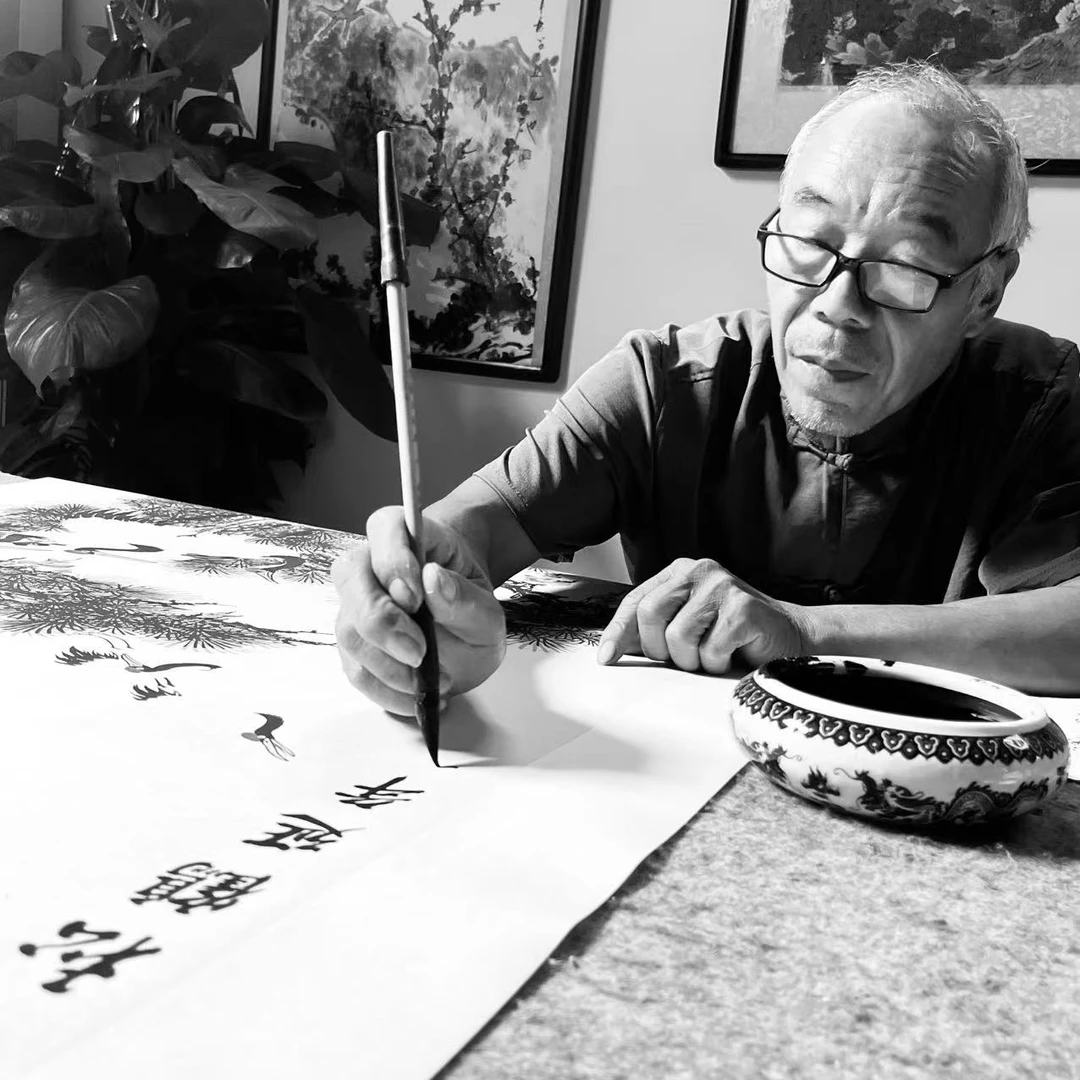 盛世珍藏美术馆《通用链接》郭新奎手绘作品宣纸不带框精品国画