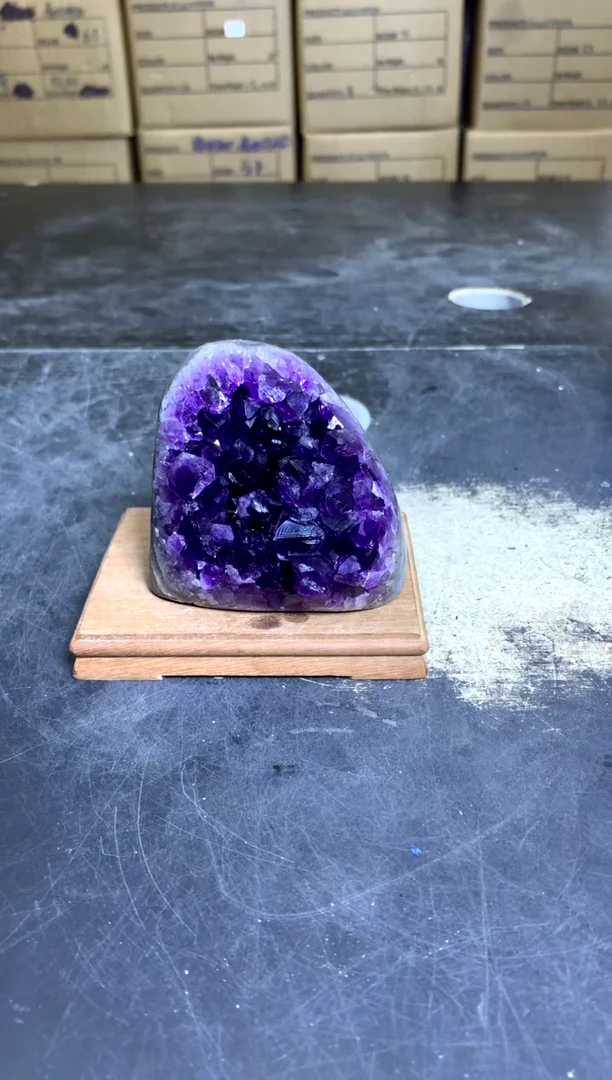 【闪购商品】水晶天然紫水晶摆件未镶嵌天然紫水晶摆件535