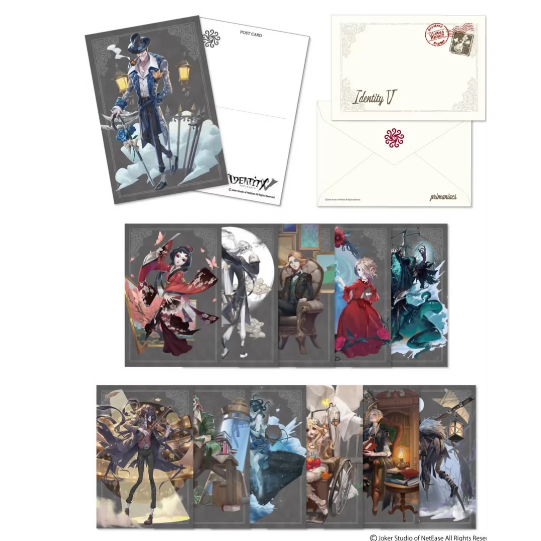 【第五人格香水联动】第五人格香水瓶/生态瓶联动 吧唧徽章明信卡片