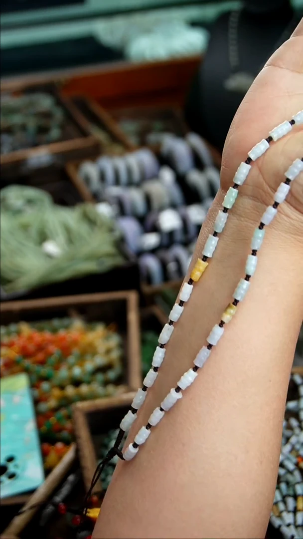 颈饰未镶嵌翡翠手机链001