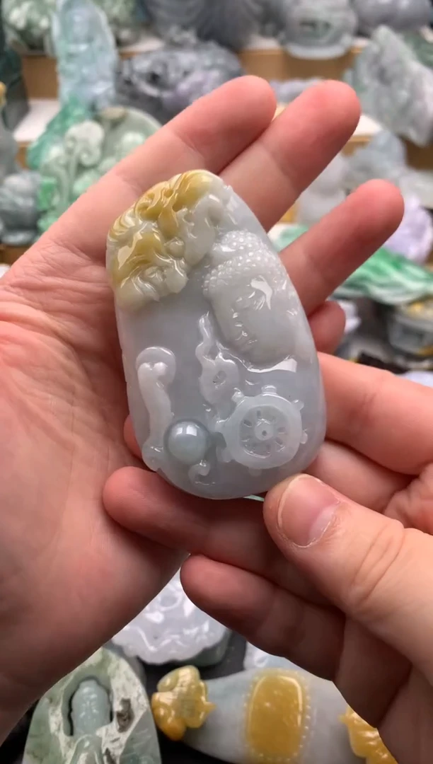 吊坠(不含链)未镶嵌翡翠1