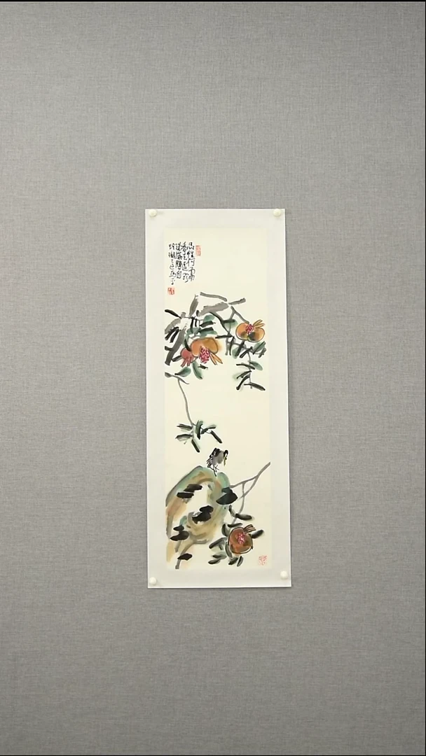 国画马老师-花鸟-2平尺-02