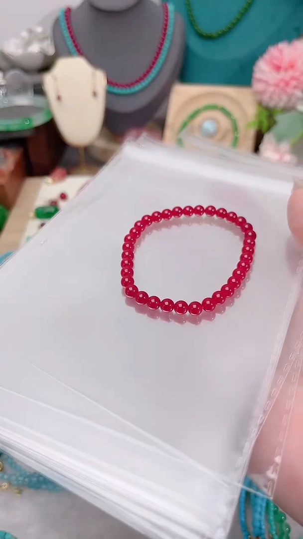 手链未镶嵌红宝石5米圆88