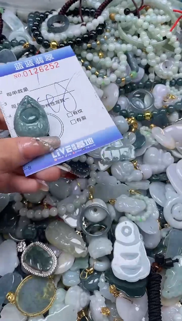 【闪购商品】翡翠颈饰未镶嵌闪购0126252