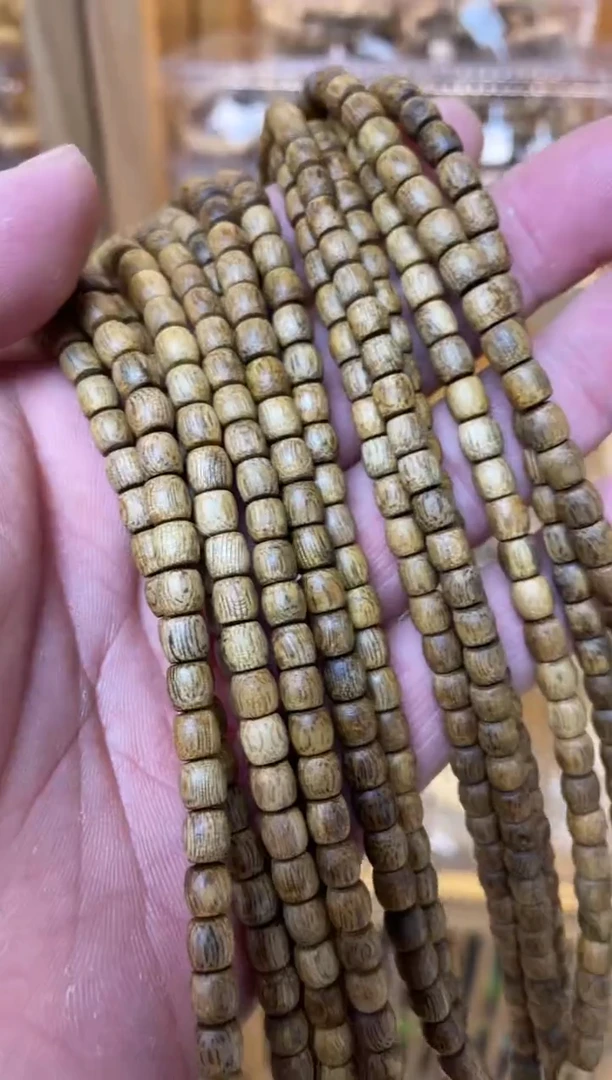 【闪购商品】沉香手串海南莺歌绿老型长串0.5多样性发其一