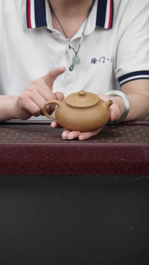 茶壶紫砂cxm 黄金段 寒江