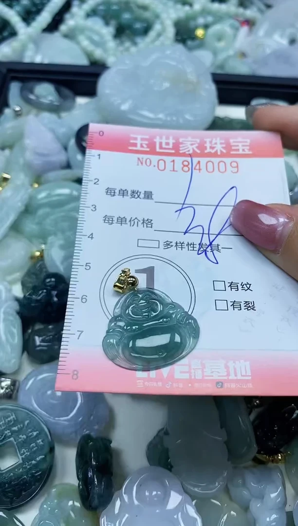 【闪购商品】翡翠颈饰未镶嵌闪购0184009