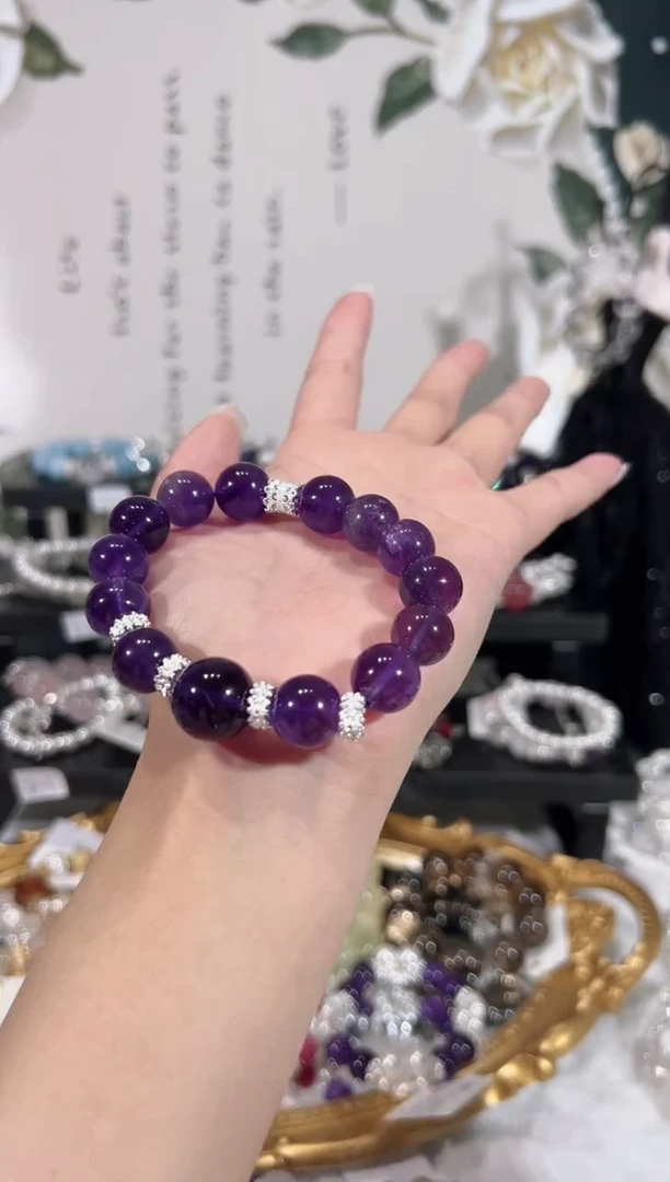 【闪购商品】水晶手链未镶嵌天然水晶默认微瑕 多样性发货发起一