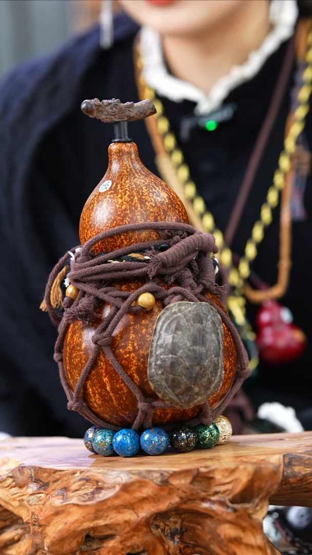 【闪购商品】361—光岳葫天然大漆酒葫芦不含漆珠