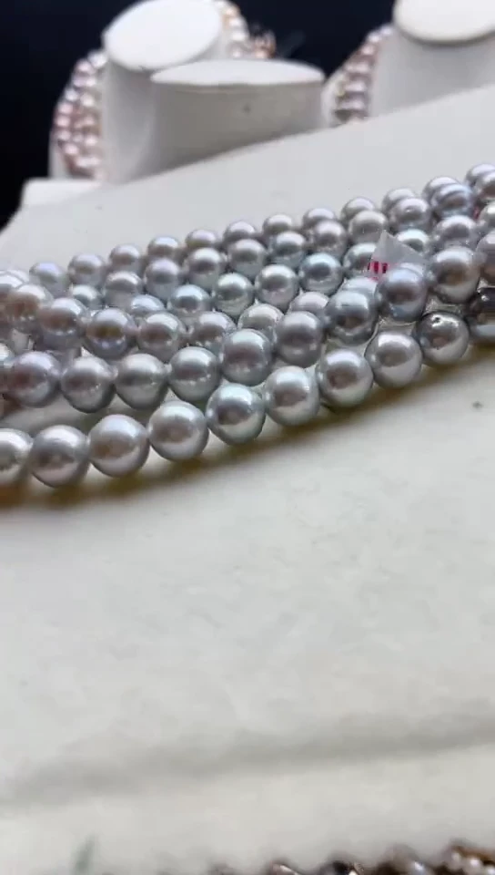 淡水珍珠未镶嵌颈饰1