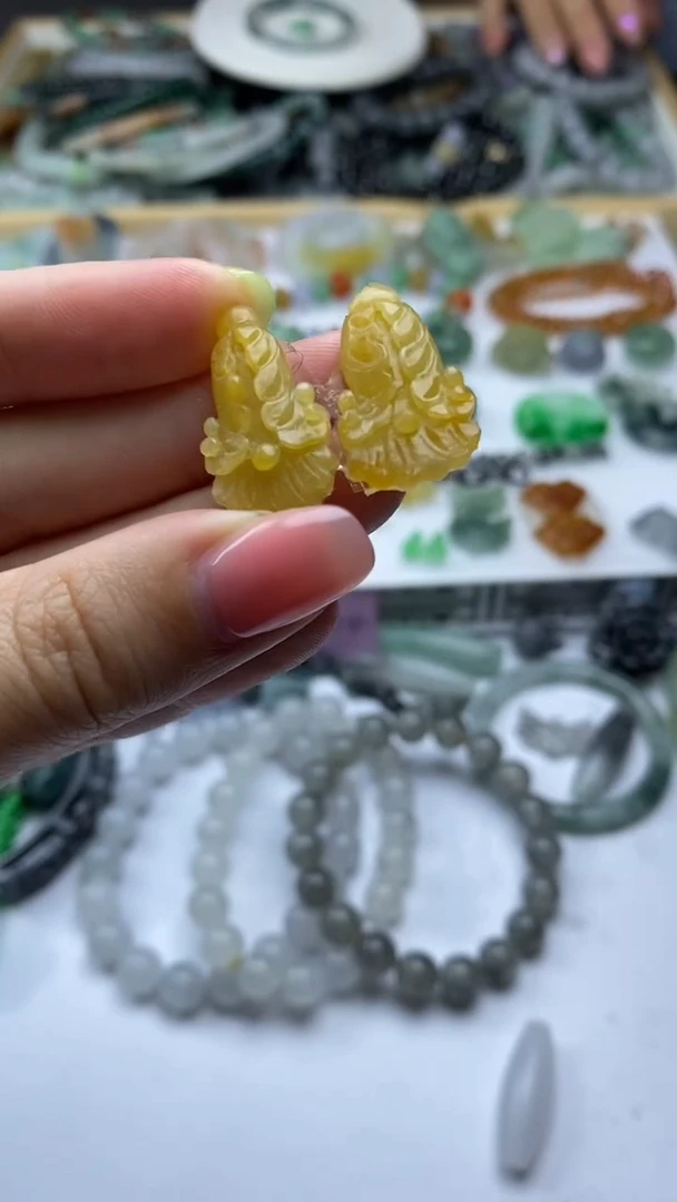 定制翡翠未镶嵌毛货定制不退不换