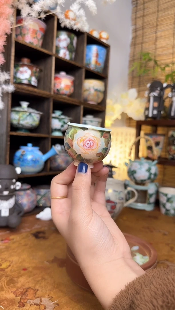 【闪购商品】石一春花主人杯小容量