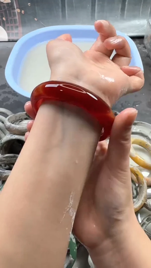 【闪购商品】石英质玉手镯未镶嵌33 6465