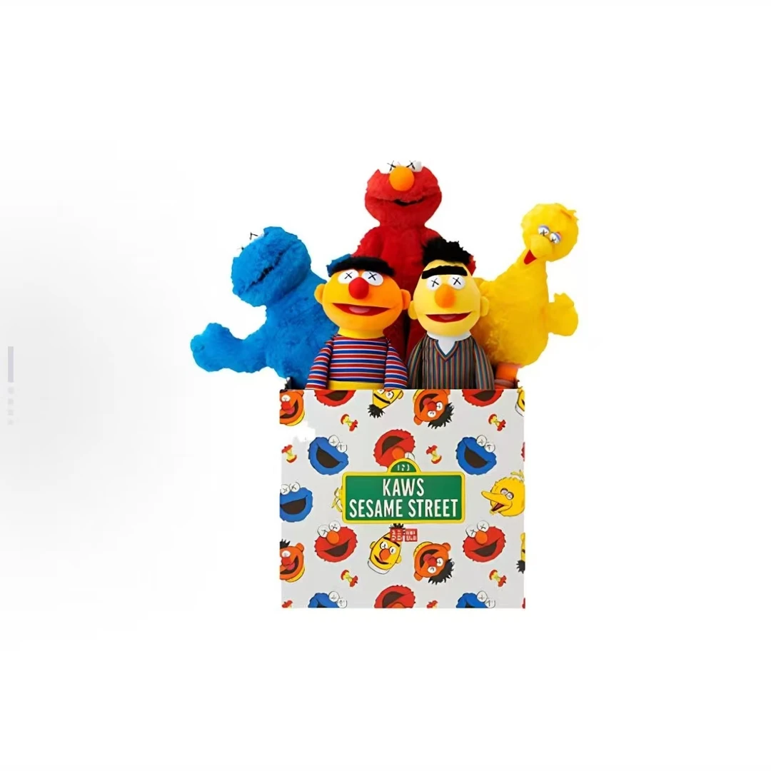 【山】kaws 优衣库 毛绒玩具 一套五个 潮流玩具 不带盒无吊牌