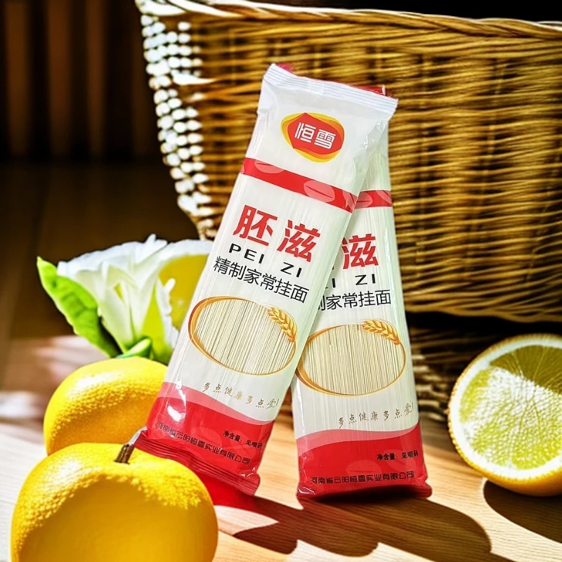 胚芽小麦粉龙须面鸡蛋面早餐快餐养胃纯恒雪优选食源工厂方便面