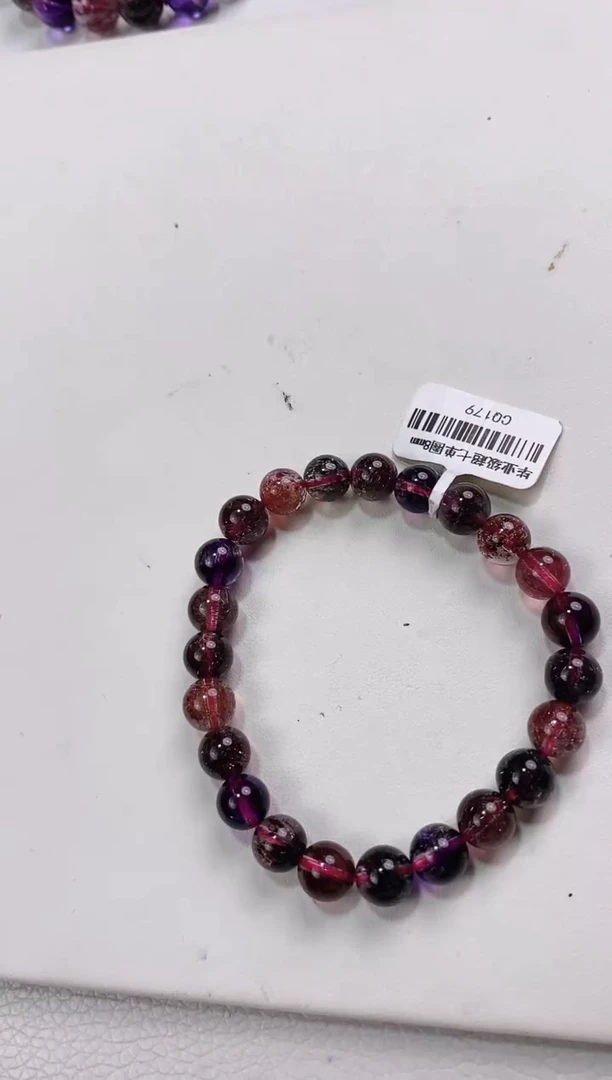 【闪购商品】水晶超七单圈8*未镶嵌多人多样性发其一