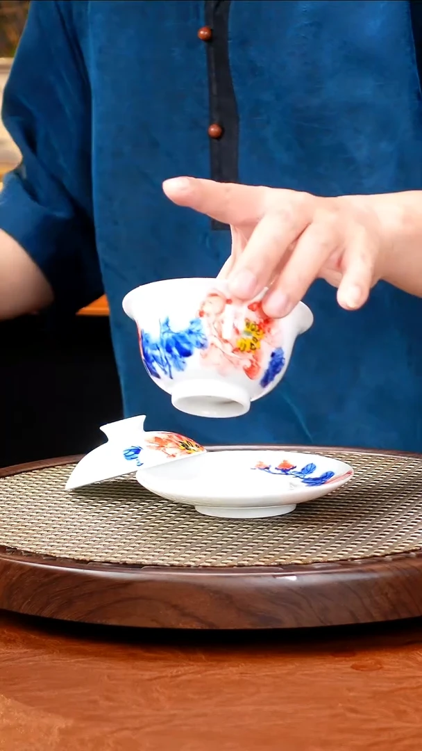 茶壶紫砂纯手工手三才盖碗