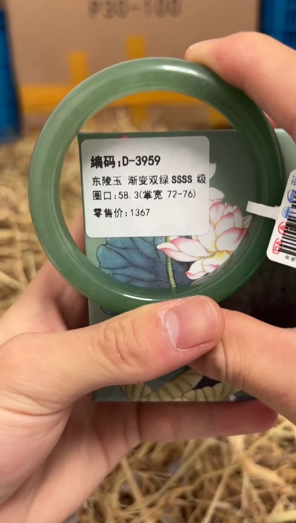 未镶嵌手镯石英质玉D-3959