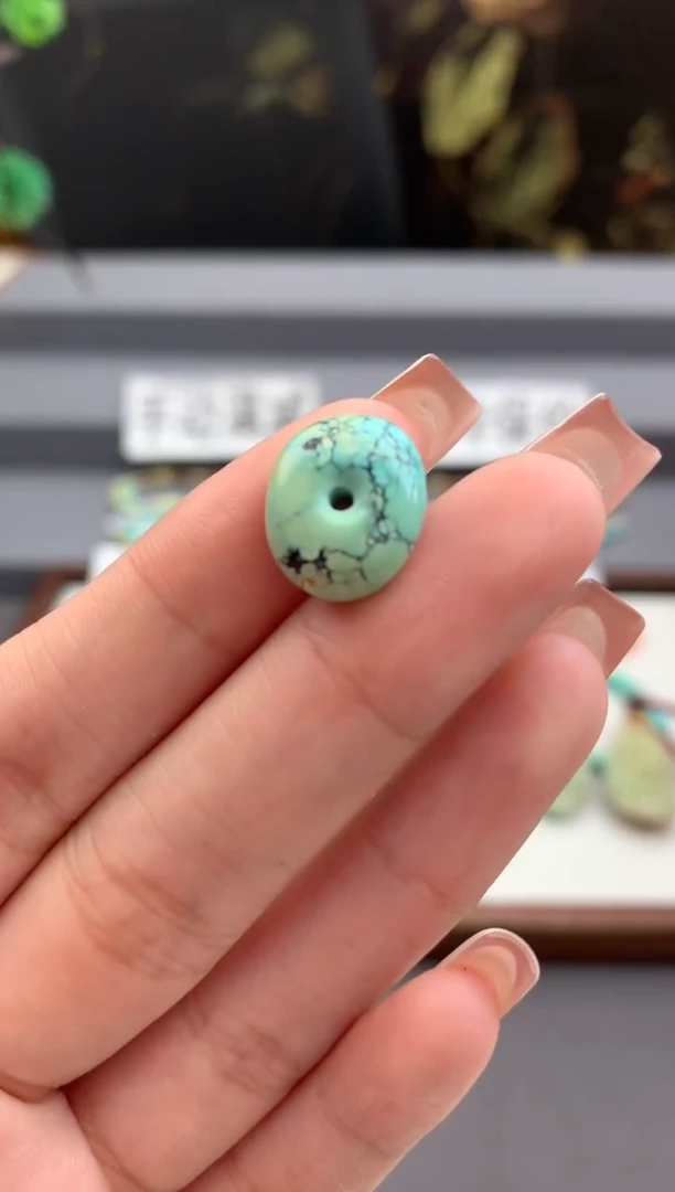 未镶嵌绿松石单珠顺.R125