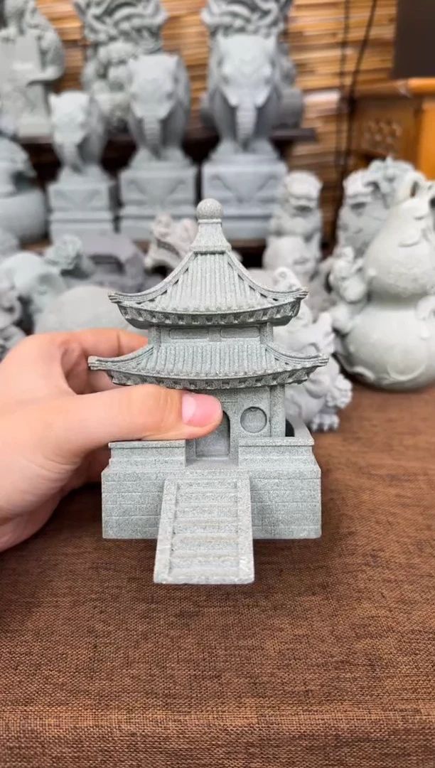 石材青砂石大号聚贤亭