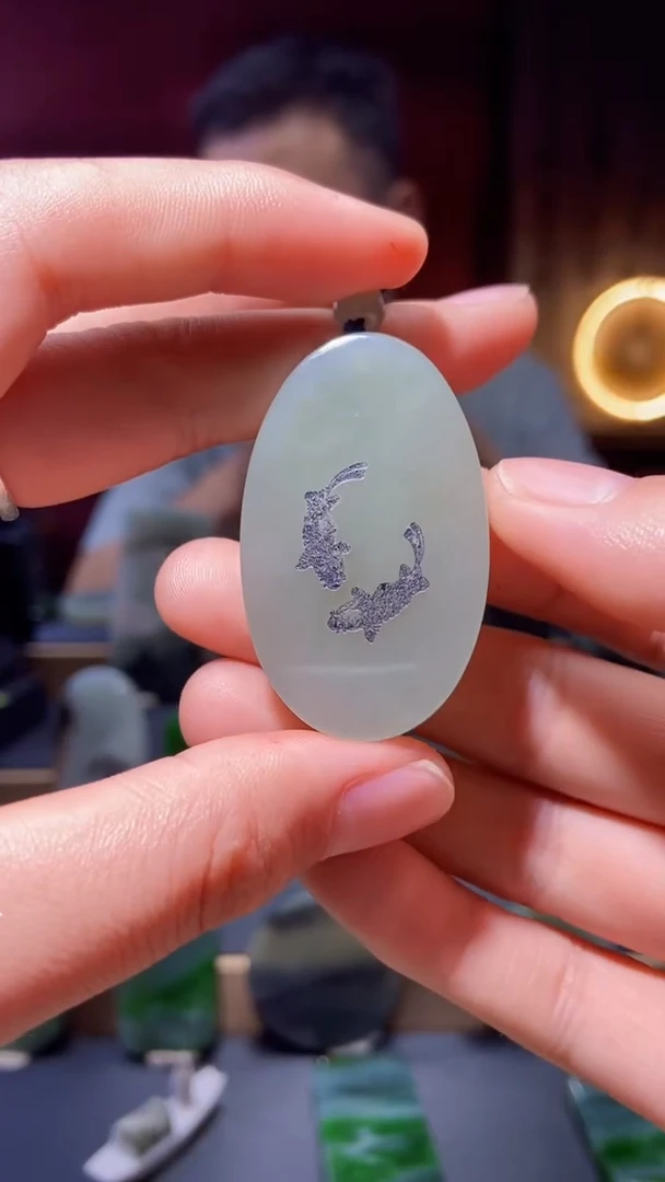 和田玉未镶嵌挂件yc