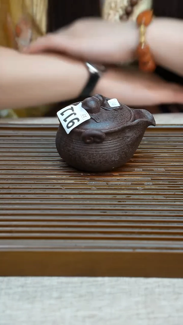 纯手工粗陶茶具每一只不一样