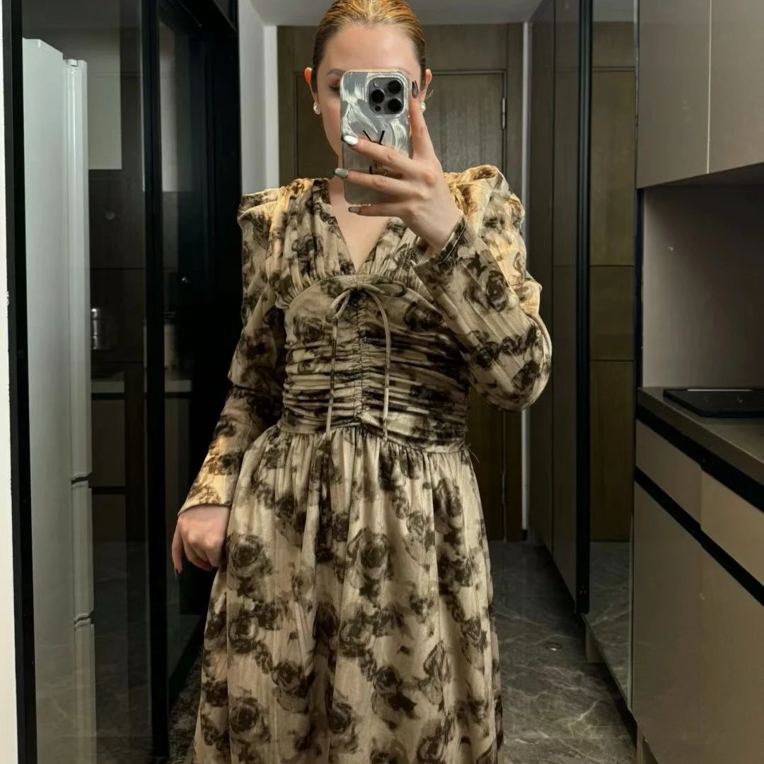 【LYDIYA】玫瑰花连衣裙