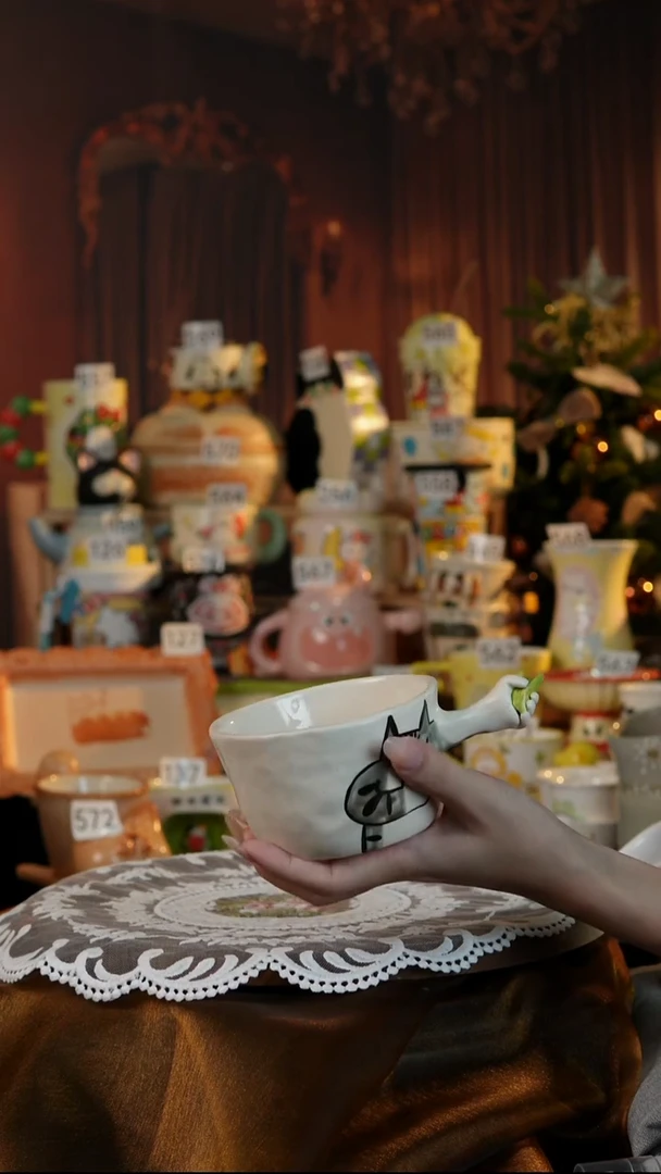 陶瓷便携款景德镇手工陶瓷