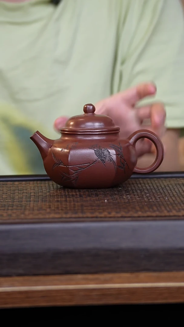 茶壶紫砂宜兴手工原矿紫砂壶001
