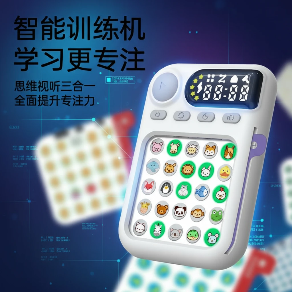 舒尔特方格专注力记忆力训练器儿童益智玩具舒尔特方格训练卡