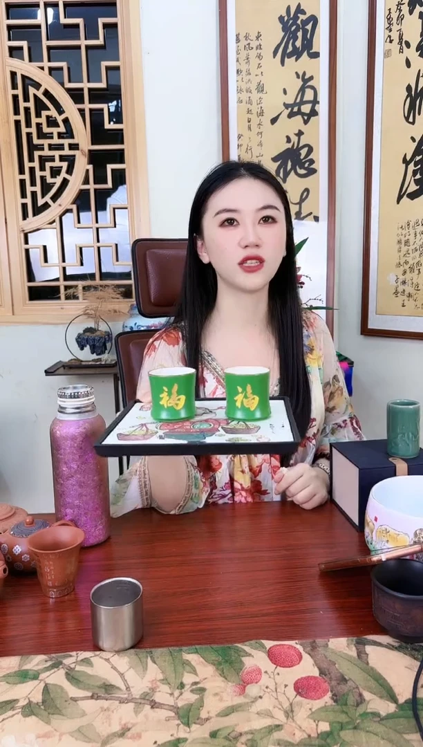 茶盘干泡盘+竹节茶杯