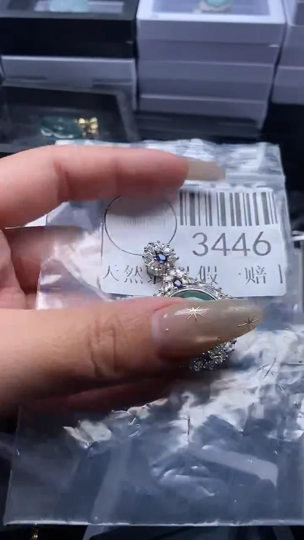 颈饰未镶嵌翡翠3446