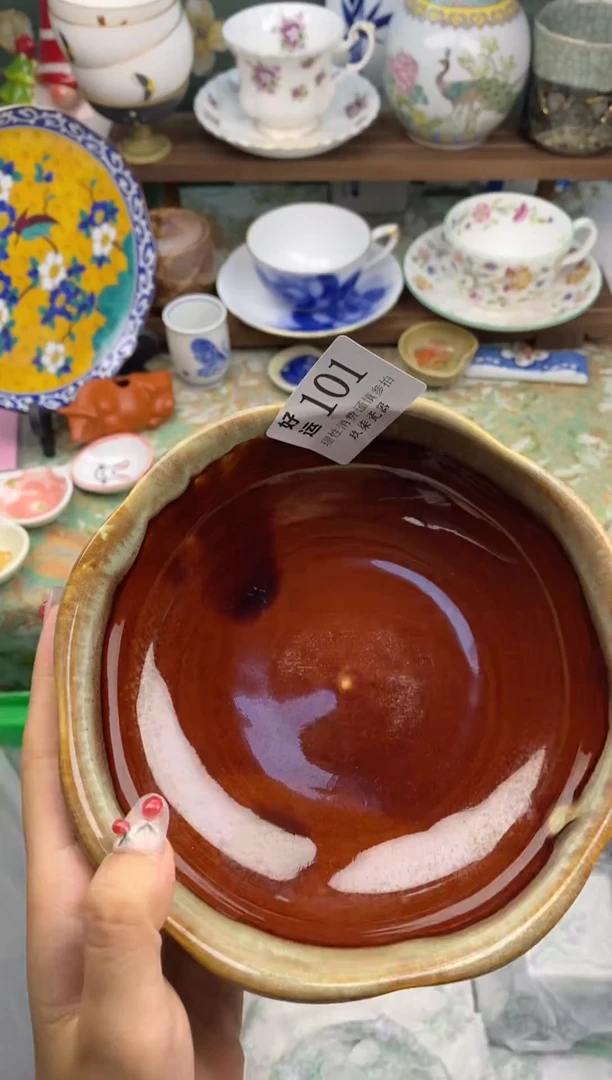 瓷片花好运         A101