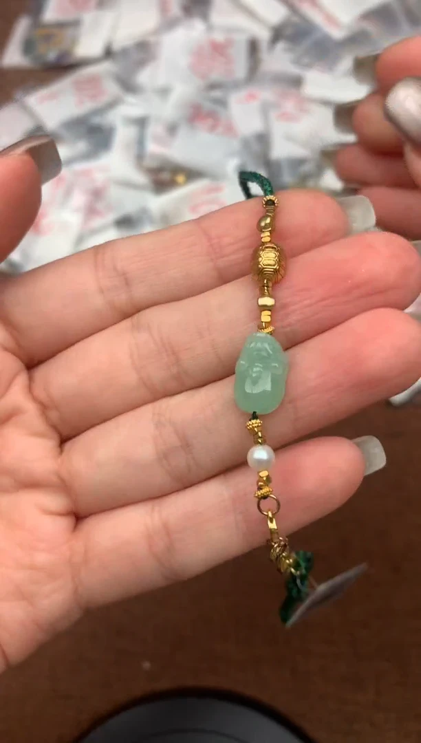 银S925镶嵌挂件翡翠—