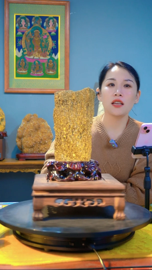 石材精品矿石晶体摆件