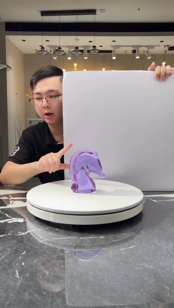 摆件巴比特美学-紫罗兰马首