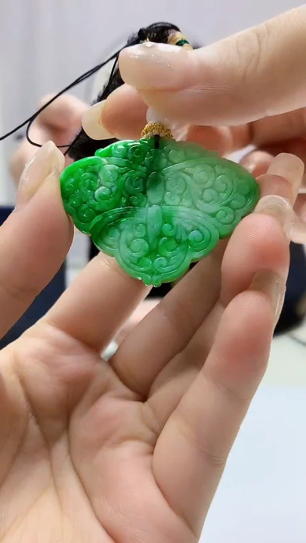 定制翡翠未镶嵌5060ms-毛货142仿古牌