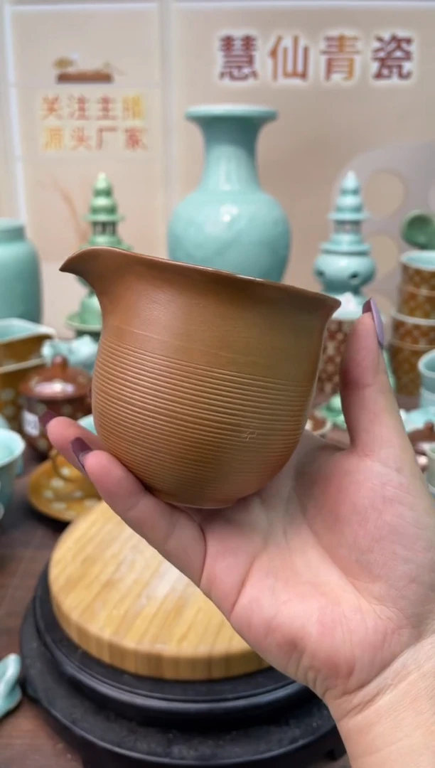 瓷全手特价福利 微瑕 慧仙青瓷