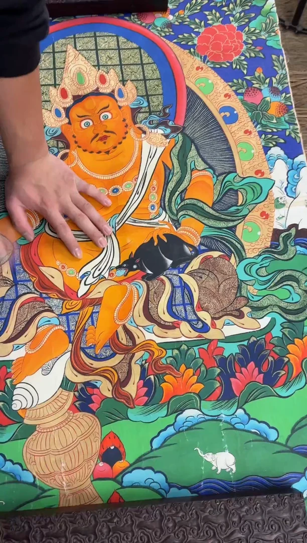 装裱画 澄空梵像高端精品唐卡AA22