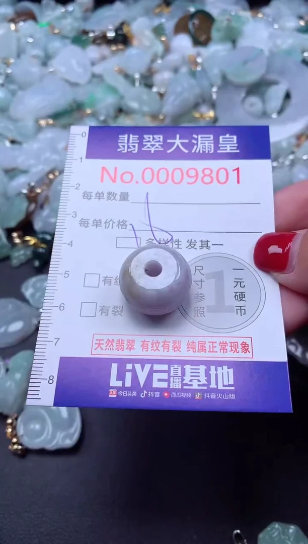 颈饰未镶嵌翡翠9801